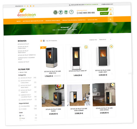 Catalogo de Productos Eficiencia Energetica y Energias Renovables Ecodoleon